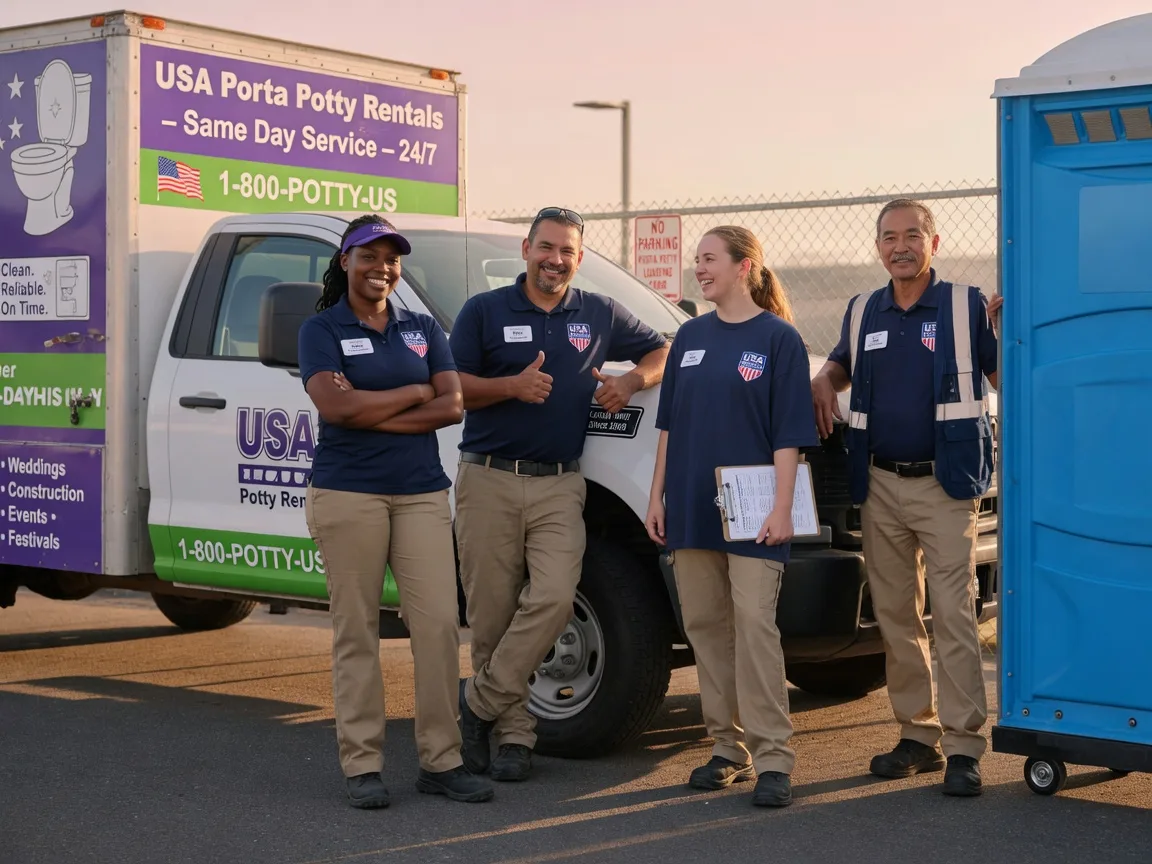 Porta Potty Rental company in Rockton, PA
